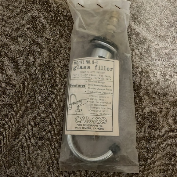 Brand new utility or bar sink faucet brass hardware chrome finish new unused - Picture 2 of 4